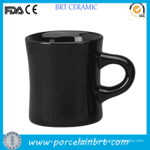 Wholesale Black Ceramic Diner Coffee Mug